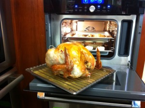 cooking a turkey in a convection oven