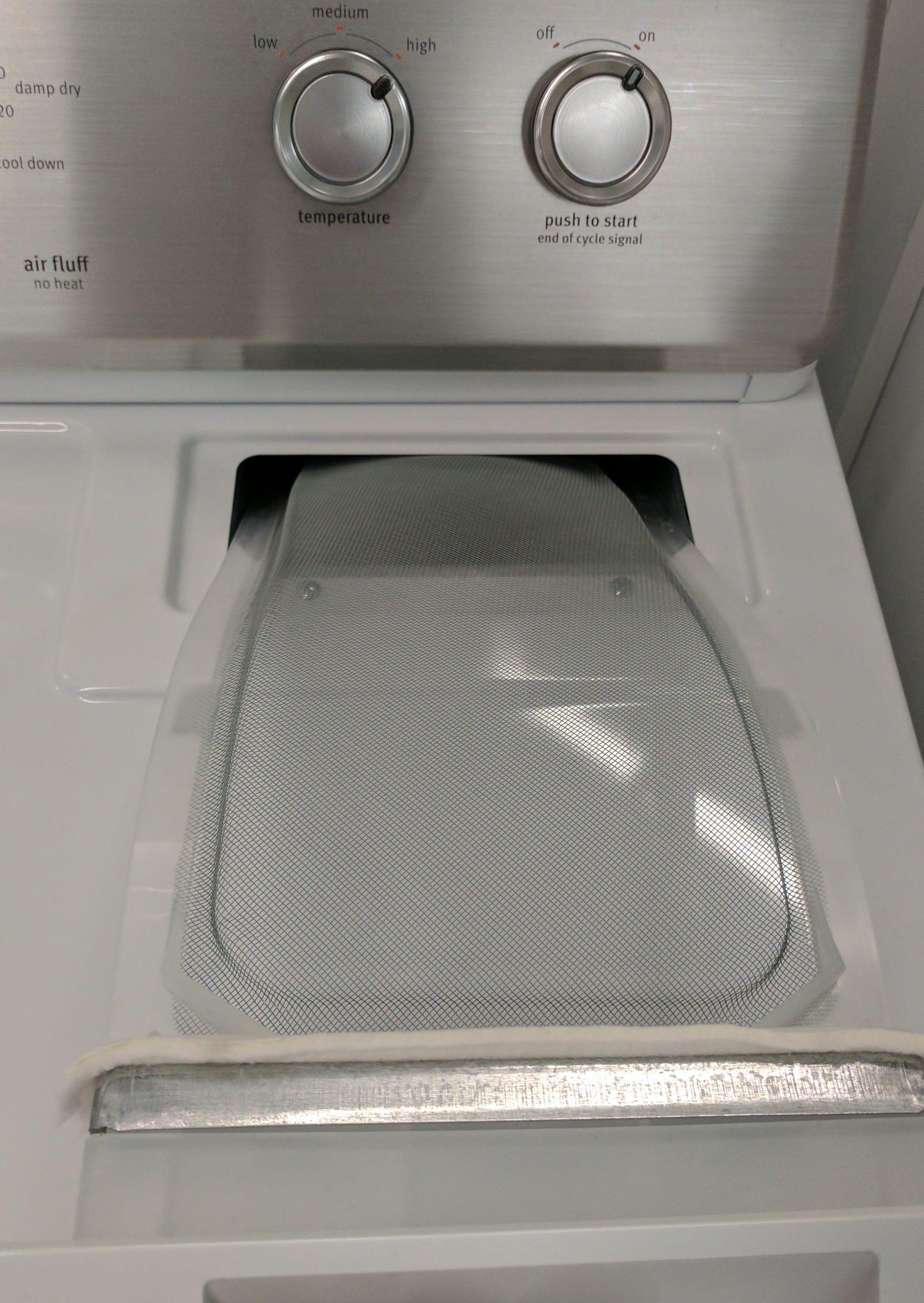 How to Clean a Dryer Lint Trap Slot