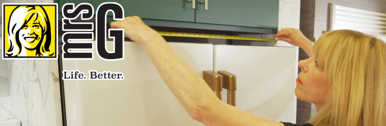 Appliance Tip How To Measure For A New Refrigerator Mrs. G Blog
