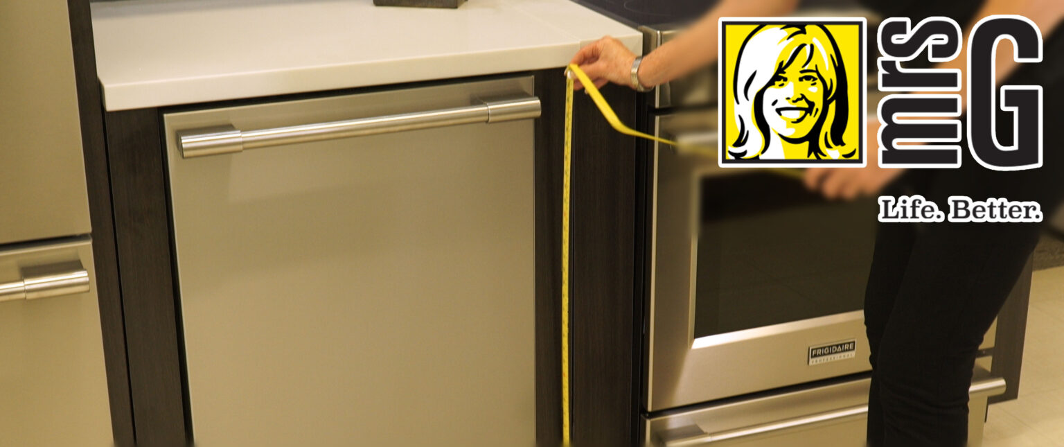 Appliance Tip How To Measure For A New Dishwasher Mrs. G Blog